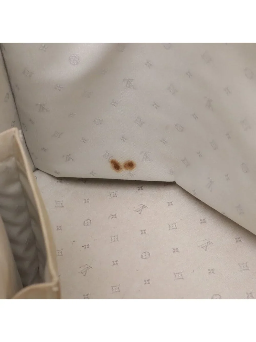Louis Vuitton Suhali Fabulo Tote Studs Leather Blanc White